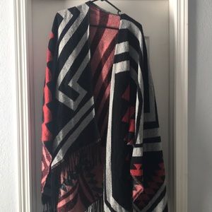 Express Poncho Sweater